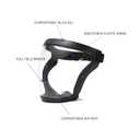 Super Protective Face Shield,Anti Fog Mask,Adult Clear Face Shield,Plastic Face MaskGrey