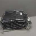 SNTD Large Dish Drying Rack - Expandable (19.3" to 29.4") Dish Rack for Kitchen Counter, Stainless Steel Dish Drainer with Utensil Holder, Pan Holder & Pot Lid Holder, Black