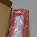 Front Grill Inserts Grille Cover Frame Trims for 2014-2018 Jeep Cherokee (red)