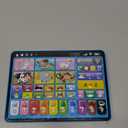 Peacurh Trilingual Learning Toy Tablet with Music & Sound, Montessori Speech Musical Therapy Toys, Gifts for Boy, Girl, Baby, Toddler, for Age 1, 2, 3 Year Old (1218 Months)