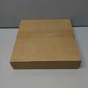 Honeydak 96 Pcs Fall Orange Plaid Party Supplies Thanksgiving Paper Plates and Napkins Fork Autumn Disposable Dinnerware Set Fall Tableware for 24 Guest Thanksgiving Party Decorations (Orange)