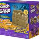 Kinetic Sand, Treasure Hunt with 14 Surprise Reveals & 1.62lbs Rare Shimmer Gold Play Sand, Sensory Toys, Holiday Gifts & Stocking Stuffers for Kids Ages 3 and up