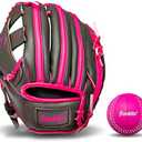 Franklin Sports Kids Baseball Gloves - RTP Youth Teeball Glove - Boys + Girls Teeball Mitt - 9.5"