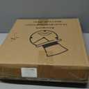 Metal Dial 12 Inch Vintage Retro Wall Clock, Silent Non-Ticking Metal Dial & Domed Glass Battery Operated, Design for Kitchen Living Room, Bedroom,Office Orange