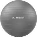Trideer Exercise Ball Yoga Ball,Office Seating & Balance Ball Chair, Stability Ball for Pilates, Physical Therapy,Core Training & Balance Improvement & Stretching (L(23-26ines/58-65cm), Grey)