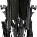 Drive Medical ATC19-BK Transport Wheelchair, Swing-Away Footrest, Black