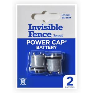 Invisible Fence Power Cap Battery - Original IFB Electric Fence Battery Replacement for Dog Collars - Long-Lasting - 2 Pack