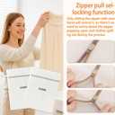 Durable Honeycomb Mesh Laundry Bags for Delicates, Lingerie, Socks and Gloves, Yoga Pants, Jeans or Even Jackets, Scarves (4Pcs 16 x 20 Inches Large)