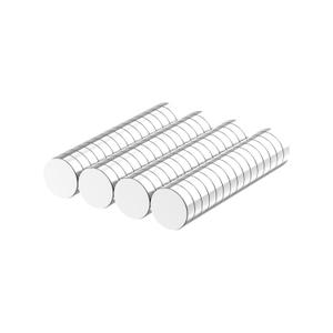 N52 - D10x3mm - 60 Pack, Small Strong Neodymium Disc Magnets, Powerful Rare Earth Magnets, Mini Round Fridge Magnet, Refrigerator Magnet for Whiteboard,Locker, Crafts,DIY 3D Printing