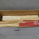 80 Pieces Paper Hand Fan and Organza Hand Fan Bags Bamboo Folded Hand Fan Paper Handheld Fans for Wedding Party and Home Decoration Church Wedding Gift, Party Favors, DIY Decoration(Multicolor)