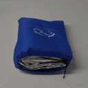 Wind Tour Outdoor Double-Sided Moisture-Proof Aluminum Foil Foam Pad Waterproof and Insulating Foil Mat Picnic Mat Camping Mat for Beach Tent and Camping (76.8*76.8")