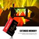 2 Pack Micro Memory Card 16 GB with Adapter, C10/UHS-I/A1, TransFlash Card, TF Card for Camera, Smartphone, Tablet, Drone (Red 16GB *2)