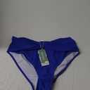 SHEKINI Women's Bikini Bottom Twist Front Cheeky Swimsuit Ruched Bathing Suit Bottoms, XL
