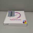 Farmhouse Wall Clocks for Kitchen - Wooden Wall Clocks Battery Operated 12 Inch - Vintage Flowers Wall Clocks Silent Non Ticking for Living Room Bedroom Home Decor (Boho Orange 3)