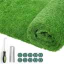Artificial Turf Grass Outdoor: Grass Pad for Dogs Indoor Potty Training, Replacement Turf Rug for Patio Balcony Apartment Landscape Decoration, Easy to Clean with Drainage Holes(3.0x5.0ft)