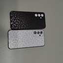 2 Pack Cute Cheetah Print for Samsung Galaxy A54 5G 6.4" Phone Case,Luxury Leopard Pattern Design Cases Soft Silicone TPU Shockproof Protective Cover for Women Girls-Black & White