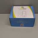 LOCKSTAR Smart Door Lock  Keyless Entry Deadbolt Door Lock  Multiple Entry Methods  APP  Fingerprint Touch ID  Keypad Code  Card FOB  Traditional Key  Smart Home Devices (Black)