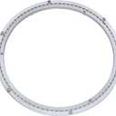 Aluminum Heavy Duty Lazy Susan Rotating Turntable Bearing Swivel Plate Hardware for Dining-Table (20 inch (14mm))