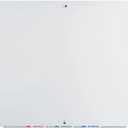 Audio-Visual Direct Magnetic Ultra White Glass Dry-Erase Board Set - 6' x 3' - Includes Magnets, Hardware & Marker Tray