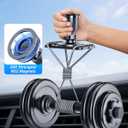 [Military-Grade] Magnetic Phone Holder for Car [Upgraded Strongest Magnet Power] Car Magnet Phone Mount, Air Vent Hands-Free Mag-Safe Cell Phone Holder Fit for iPhone 16 15 14 13 Pro Plus Max (Black)