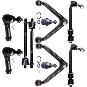 SCITOO 10pcs Suspension Kit For 2004-2006 For Durango 2007-2009 For Chrysler Aspen w/Suspension Parts Upper Control Arm Ball Joint Sway Bar Link Tie Rod End