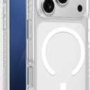 AMAZINGthing for iPhone 17 Pro [Titan Pro Case], Designed for MagSafe Accessories, 12FT Drop Proof, Magnetic Phone Cover, Military Grade Protection, Anti Yellowing, Transparent, Clear