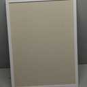 Thboxes Cork Board with Linen, 24" x 18" Double-Sided Bulletin Board Corkboard for Wall Picture Display Framed Vision Boards for Home Office School Pin Boards with 20 Pushpins &10 Clips