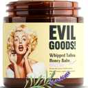 Whipped Beef Tallow and Honey Moisturizer for Skin, Face, Lips, Body - Lavender Scent, 4oz