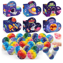 OCHIDO 24 Pack Valentines Day Cards for Kids with Bouncy Balls, Kids Valentines Day Gifts for School Classroom Exchange and Game Prizes, Valentines Party Favors for Boys Girls