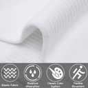 6 Pairs Retro Stripe Tube Socks Classic Athletic Sport Running Crew Casual Cotton Novelty Socks for women Girls 7-11