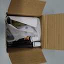 YDmeet Shower Head Holder, Adjustable Handheld Brass Shower Head Bracket, Wall Mount Holder, Drill Free Glue Installation (Polished Chrome)