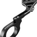ROCKBROS Out Front Bike Mount Cycling Computer Mount Compatible with Garmin, Bryton, GoPro - Bike Handlebar 1.25''/ 31.8mm