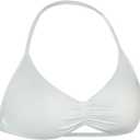 AUROLA Influence Strappy Bra Sports Bras for Women, Backless Padded Impact Strappy Bra Workout Gym Yoga with Removable Cups (Large, Glacier Gray)