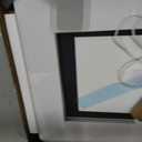 LOAAO 24"X28" LED Mirror for Bathroom, Lighted Bathroom Mirror with Lights, Anti-Fog, Dimmable, Memory Function, Clear Reflection