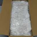 FOCUSLINE 1000 Pack Plastic Teaspoons White, Disposable Spoons Bulk, Heat Resistant Disposable Spoons for Take out Restaurants, Family Gatherings, Outdoor Activities