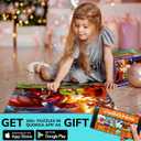 QUOKKA 100 Piece Puzzles for Kids Ages 4-6  3 Floor Puzzles for Toddlers 3-5  Toy for Learning Pirates & Constructions & Animals for 6-8 yo  Jigsaw Toddler Game for Boy and Girl