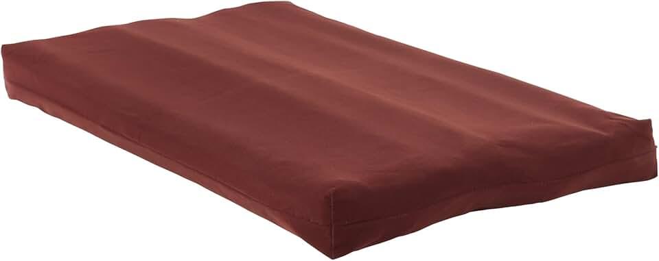 Happy Hounds Cooper Deluxe Reversible Crate Pad - Small - Burgundy