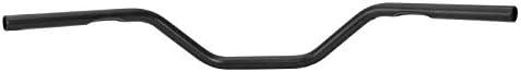 TCMT Universal 5" Rise Drag Bar Handlebar 1" Handlebar Fit For Harley Dyna Sportster XL 1200 Honda Yamaha Suzuki Kawasaki Triumph (Black)