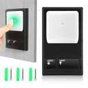 Garage Door Wall Button, Garage Door Opener Control Panel, Multifunction Wall Mount Keypad Button Replacement Compatible with Liftmaster 78LM, 81LM, 371LM, 971LM Garage Door Opener