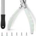 heouvo Heavy Duty Dog Nail Clippers -Cuts Thick Nails Like ButterUpgraded Large Opening Professional Toenail Trimmer Razor Sharp Blade for Medium to Giant Breed (Green)