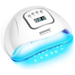 JODSONE U V LED Nail Lamp, Nail Dryer for Gel Polish, Led Light with Automatic Sensor & 4 Timers JODSONE U V LED Nail Lamp, Nail Dryer for Gel Polish, Led Light with Automatic Sensor & 4 Timers