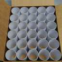 30 Pack Craft Rolls - Thick Cardboard Tubes for Crafts - Round Cardboard Tubes - Craft Tubes - Craft Round Tubes - Paper Tube for Arts & Crafts - 1.57 x 3.9 Inches - White