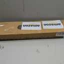 Floating Shelves Set of 2, Long Wall Shelf with Lip, 24in, Walnut, 23.6 in