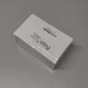 Oudain 24x60 Inch It's a Boy Burlap Banner, Baby Shower Fabric Backdrop with Pink Ribbons and Hooks, Rustic Boho Photo Props Sign for Gender Reveal Party Wall Hanging Indoor Outdoor Decoration