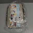 2 Pack Portable Boots Storage Bag, Beige Shoe Bags for Storage and Travel Dust Proof Travel Shoe Bags for Packing (Medium)