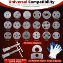 8MILELAKE Disc Brake Caliper Compressor Wind Back Tool 24pc Professional Caliper Tool Set