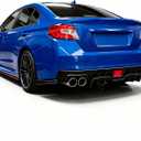 Rear Bumper Diffuser Lip Spoiler for 2015-2021 Subaru WRX and WRX STI