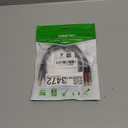 Tisino 1/4 inch TRS Stereo Splitter Y Cable-3.3 Feet, 1/4 inch Stereo to Dual 6.35mm TS Mono Insert Y-Splitter TRS 1/4" Breakout Patch Cable for Amplifiers, Mixers