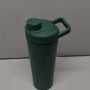 Simple Modern Stainless Steel Shaker Bottle with Ball 24oz | Metal Insulated Cup for Protein Mixes, Shakes and Pre Workout | Rally Collection | Forest