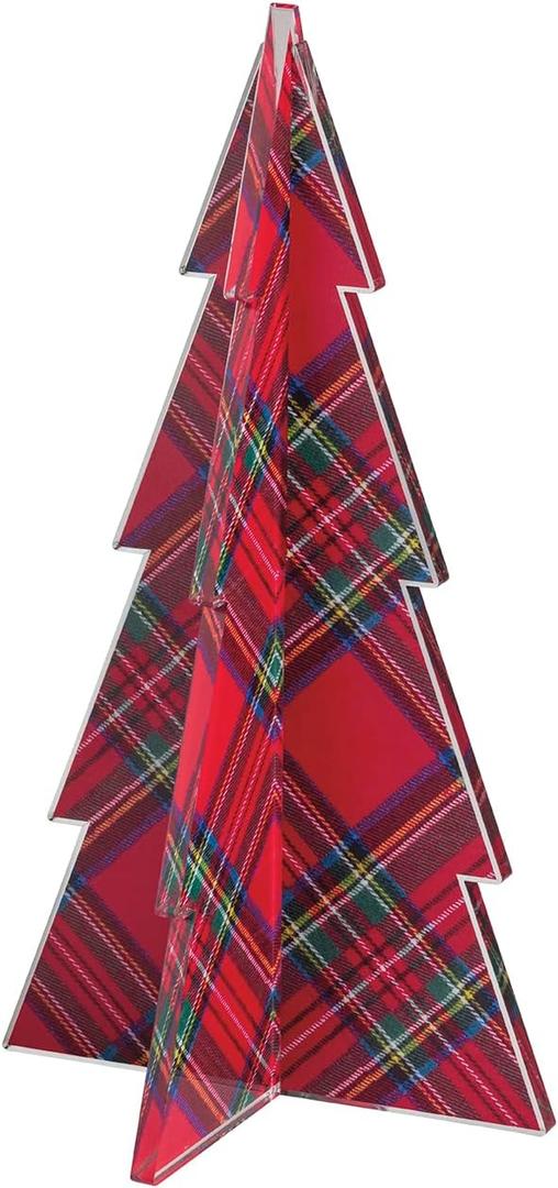 Mud Pie Christmas Red Tartan